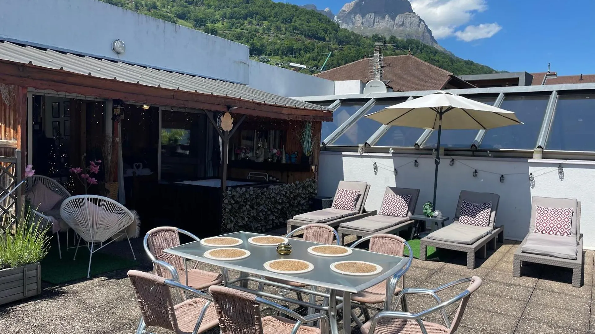 Rooftop 1 - Jacuzzi Prive Au Pied Du Monte-Blanco Sallanches Apartment