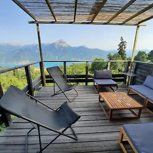  Chalet Bioclimatique Avec Vue Sur Le De Serre Ponçon France